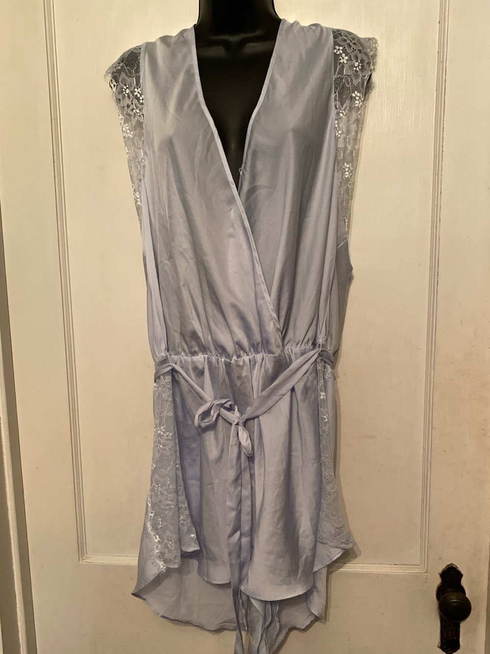 ! Adore Me Women's One Piece Pajama Blue Size 2XL never used